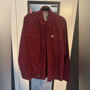 Dixxon Bordeaux flannel